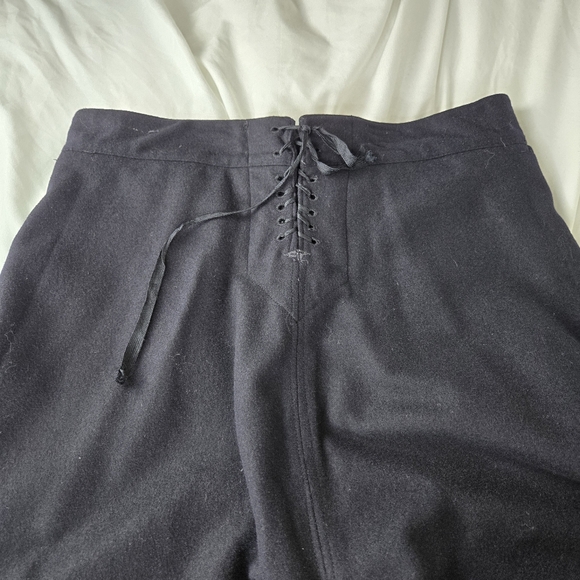 Vintage WWII US Navy Wool Quartermaster Petty Officer Uniform Sailor Black Small - Picture 11 of 17